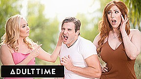 ADULT TIME – Stepmom Lauren Phillips Catches Her MILF BFF Fucking Her Stepson And JOINS IN! – FreePron.Org