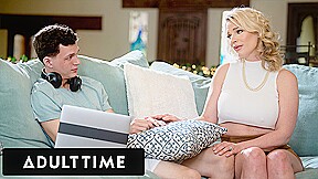 ADULT TIME – Stepmom Rachael Cavalli CAUGHT Her Porn Addict Stepson Gooning & FUCKED HIM! – FreePron.Org