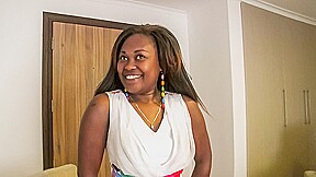 African Masseuse Hired for Full Body Interracial Fuck – FreePron.Org