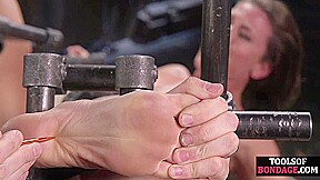 BDSM submissive predicament bondage MILF feet whipped – FreePron.Org