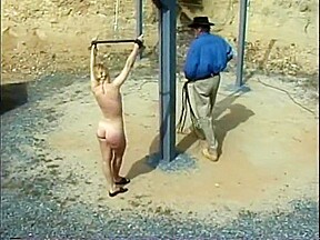 Blonde Girl Tied Up and Whipped – FreePron.Org