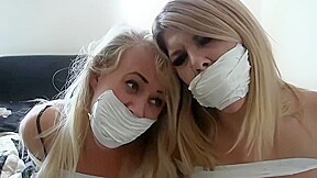 Blonde women got tied up by a burglar who just wanted to see those big boobs – FreePron.Org