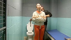 Bondage girl in jail – FreePron.Org