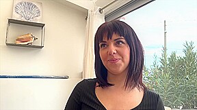 Brunette Girl, called Ava, First Time in A Threesome – FreePron.Org
