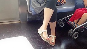 Candid feet in Birkenstock sandals – FreePron.Org
