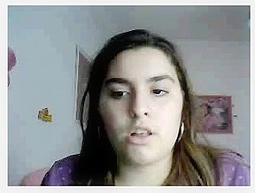 Chatroulette – teen 18+ rubs her hairy pussy – FreePron.Org