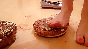 Crushing Chocolate Cake With Bare Feet Messy Sticky Chocolate Ballet Shoes – FreePron.Org