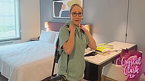 Crystal Clark And Oliver Faze In Stepmom Visits Me At College 10 Min – FreePron.Org