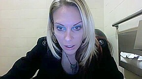 Dirty Whore Masturbating in the Men’s Room – FreePron.Org