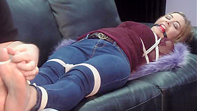 Dumb slut Isabella first time tied up and ball gagged – FreePron.Org
