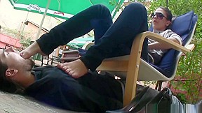 Foot Worship Under Feet Humiliation sniff shoes – FreePron.Org
