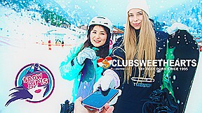 From Snowboarding to Pussy Fucking with 18yoy Alice Flore and Amelia Ost by ClubSweethearts – FreePron.Org