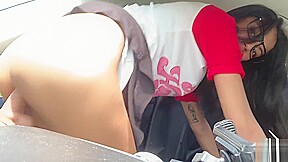 HORNY DESI COLLEGE teen 18+ SUCK AND FUCK DILDO IN CAR – FreePron.Org