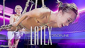 Helena Locke & Christy Love in Latex Discipline: Helena Locke Punishes A Distracted Christy Love – KINK – FreePron.Org