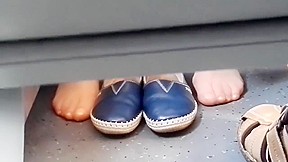 Hot Russian Milf Candid Nylon Feet 2 – FreePron.Org