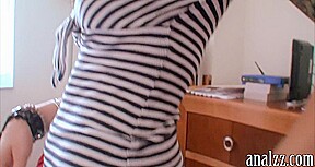 Hot redhead girlfriend tries anal sex for the first time – FreePron.Org