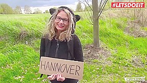 LETSDOEIT – Busty Hitchhiker Milf Izzy Mendosa Pays With Pussy For Her Travel To Hannover – FreePron.Org