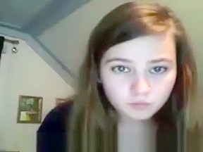 Nasty teen 18+ webcam strip and play – no study tonight for this cutie – FreePron.Org