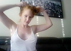 Redhead flashes tits and fucks bf for facial on webcam – FreePron.Org