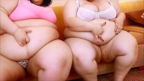 SSBBW Duel Belly Button Fingering – FreePron.Org