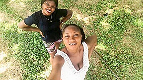 Selfie In The Park Before Lesbian Pussy Ride Outdoor Romantic Couple Sex – FreePron.Org