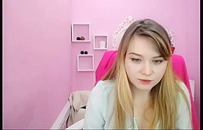 Shy beautiful blonde college girl 2nd day camming teases boob nipple – FreePron.Org