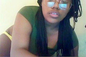 Sweet Ebony Girl With Glasses Loves Being Watched While Ple – FreePron.Org