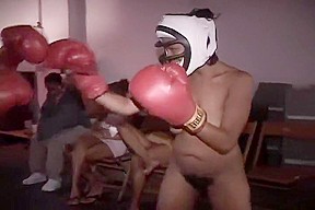 Topless Boxing with Two Black Amateurs – FreePron.Org