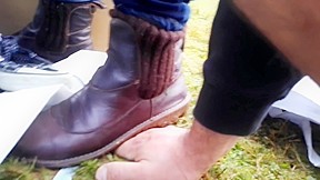 Trampling candid unknown crushing 2017 number 03 stomping boots hand crush – FreePron.Org