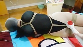 layers nylon mask bondage多层尼龙面具捆绑女奴 – FreePron.Org