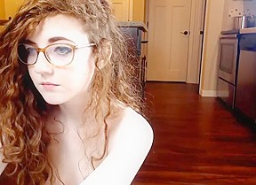 nerdy oiled redhead – FreePron.Org